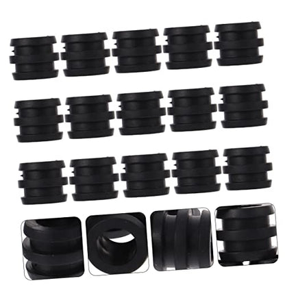 1set Football Machine Bearing Rods Durable Plastic Foosball Bushings for Tabletop Games Compact for Easy Storage Replacement Parts for Standard Foosball Tables Enhance Your 15pcs
