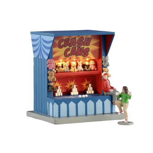 Lemax Crash Cans Game, Set of 2, Battery-Operated(4.5V), Table Accents, #54460