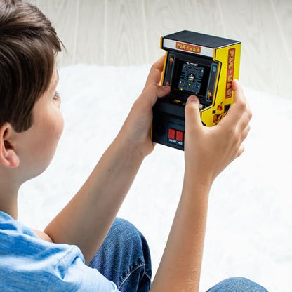 Arcade Classics - Retro Mini Arcade Game, Full Color Screen, Classic Handheld Electronic Game Console, 90s Toy, Great Gift for Kids 8+, Pac-Man - color: Pac-man