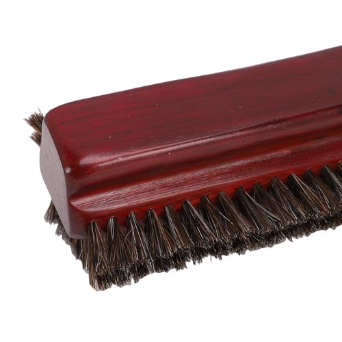 Tyenaza Billiards Pool Table and Rail Brus, Wooden Pool Table and Rail Brush Set, Billiard Pool Table Nylon Brush Wood Handle Billiards Pool Snooker Accessories