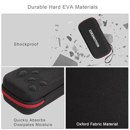 Dart Case - Premium EVA Material Holds 6 Steel/Soft Tip Dart Sets, Includes Dart Tip, Wings & Accessories Storage (Case Only)