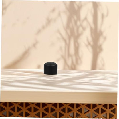 Abaodam 10Pcs Foosball Table Rod End Caps Plastic Safety Covers for Player Protection Durable Construction Reliable Fit for Soccer Table Accessories