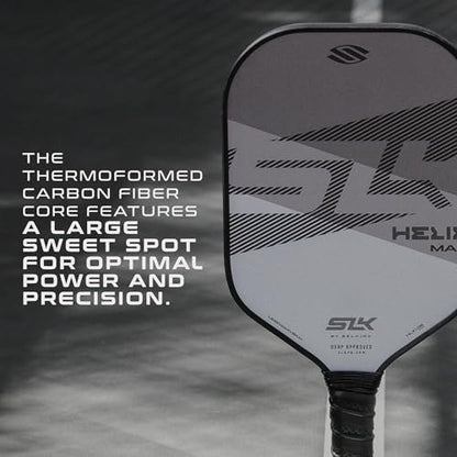 Selkirk Sport SLK Helix Pro Pickleball Paddle | Carbon Fiber & Fiberglass - color: Legend Gray