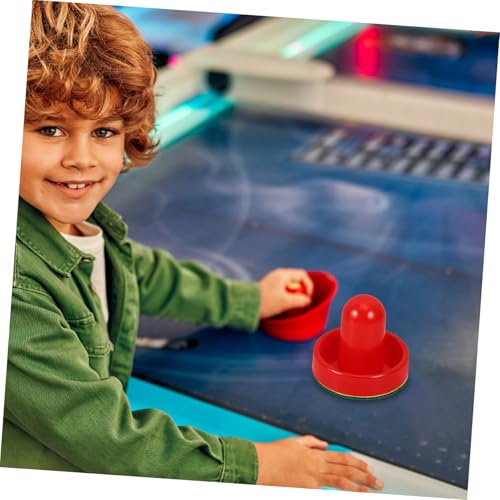 BESPORTBLE 1set Ice Hockey Pucks Set Replacement Paddles Slider for Game Tables Accessories for Fun Game Smooth Design for Easy Sliding