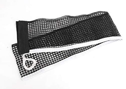 Sports Table Tennis Net Professional Ping Pong Net Portable Easy Setup Net for Ping Pong Easily Attaches to Table Surfaces (No Post Included)