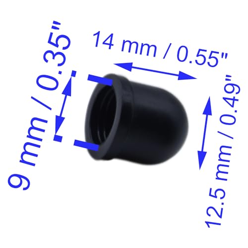 Skateboard Truck Replacement Pivot Cups Skateboard Stand Protector for Most Skateboards - size: 12 MM