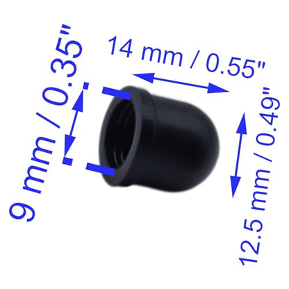 Skateboard Truck Replacement Pivot Cups Skateboard Stand Protector for Most Skateboards - size: 12 MM