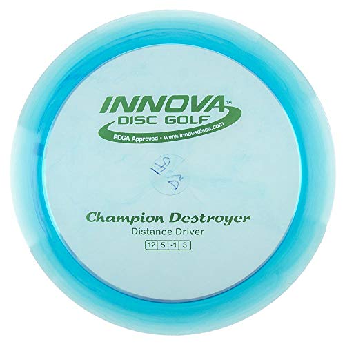 Innova Disc Golf Champion Material Destroyer Golf Disc, 173-175gm