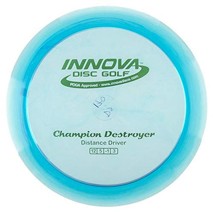 Innova Disc Golf Champion Material Destroyer Golf Disc, 173-175gm