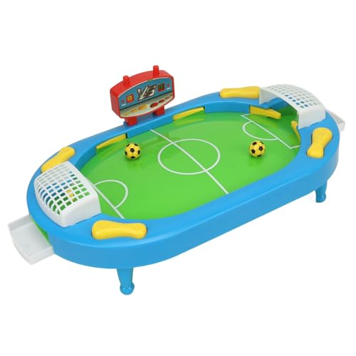 plplaaoo Table Football Games Interactive Soccer Tabletop Football Pinball Mini Foosball Games Fun Team Building Hand Eye Coordination Game for Family Parties Kids Adults ABS Material