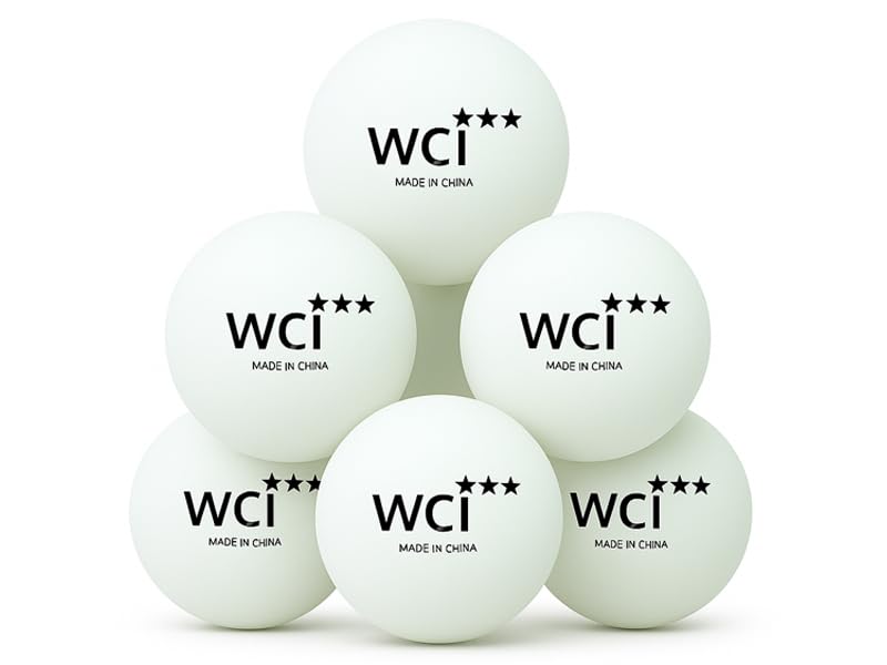 PARTY BALL Sports Ping Pong Balls – Official Size 40mm 3-Star Professional Table Tennis Balls, Durable High Performance for Training & Competition, White (24 Pack)