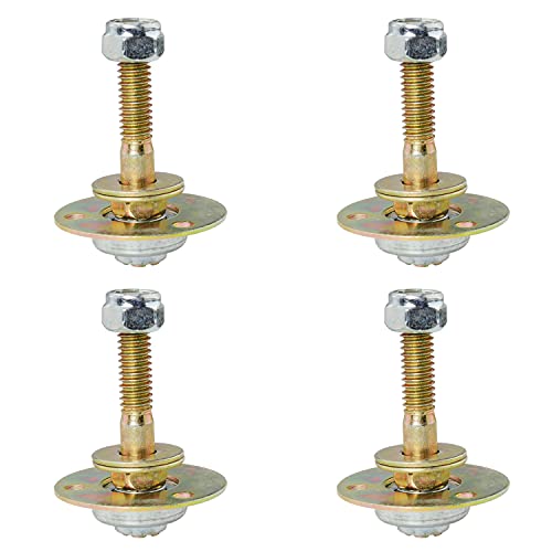4Pcs Furniture Rocking Chair Bearing Connecting Piece Rocking Chair Bearing Screws Kits Accessories Furniture Connecting Fittings, M8*55mm