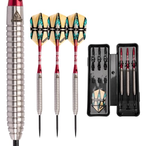 CUESOUL Tungsten Steel Tip Darts- Precise Barrels 18 19 21 24 Grams - color: 22 Grams