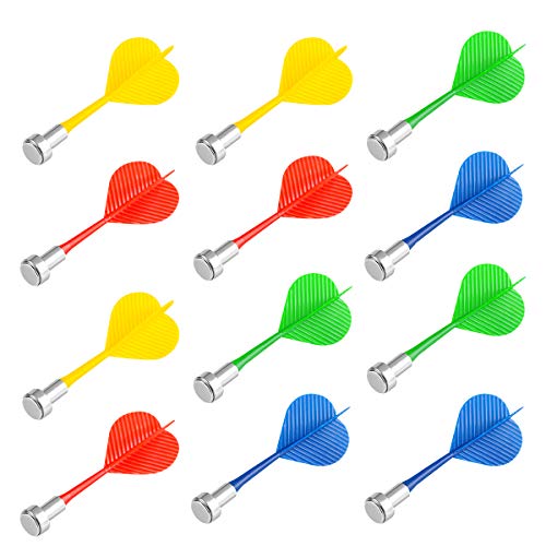 Magnetic Darts, Replacement Plastic Dart Game Safety Darts - color: 4 Colors