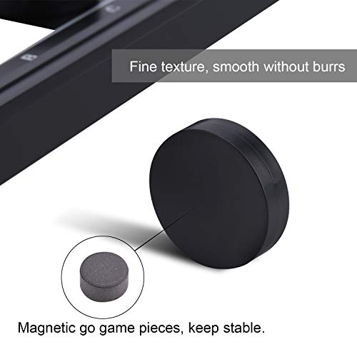 Magnetic Travel Checkers Board Game Set with Folding Board Family Educational Toys for Kids and Adults