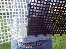 MegaChess Giant Chess Game Board - Plastic - Giant Size - Compatable 25 Inch 37 Inch and 49 Inch Giant Chess Sets 10 Inch Giant Checkers