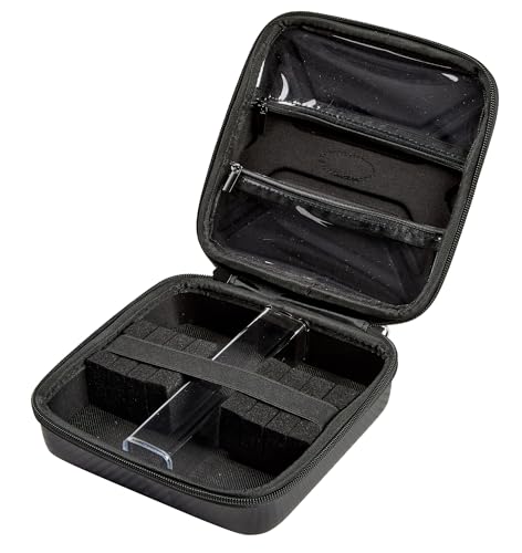 Casemaster Ventura Plus Darts Case, Holds 6 Steel Tip or Soft Tip Darts Fully Assembled, Hard Shell Dart Case with Storage Tube, Dart Storage Accessories