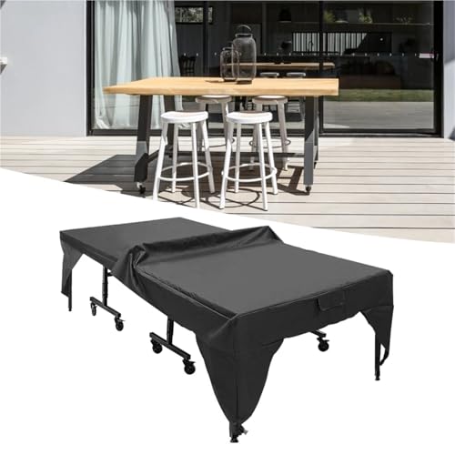 1pc Table Tennis Cover Outdoor Courtyard Patio Waterproof Dust Proof Ping Pong Tables Terrace Long 280 * 153 * 73cm