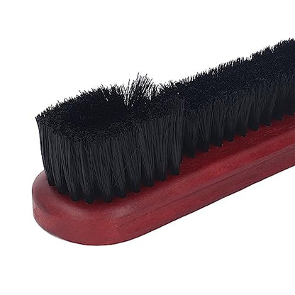 Billiards Pool Table and Rail Brush Set, Cue Cleaning Cloth, Club Wipe Dry Cloth, Pool Table Accessories Brush Kit for The Cleaning and Maintenance of Billiard Tables - color: Burgundy