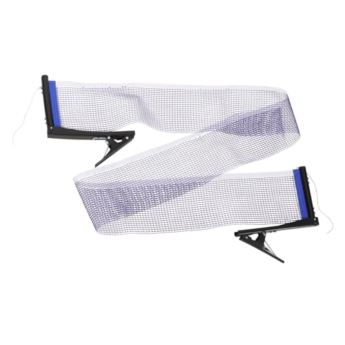 Sosoport Standard Table Tennis Net Pong Net Replacement Rack Outdoor Indoor Easy to Use and Carry