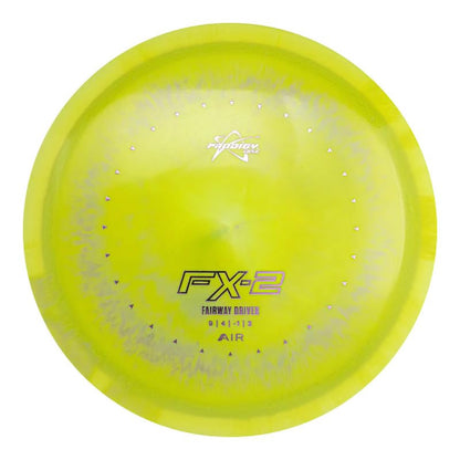 Prodigy Disc FX-2 AIR | Lightweight Disc Golf Fairway Driver | Overstable Flight in All Conditions | New Lightweight Plastic | Alternative to Firebird | Colors May Vary