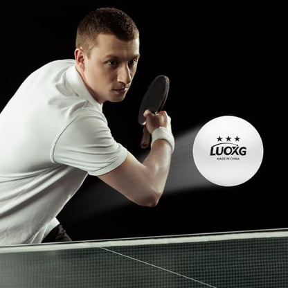 Ping Pong Balls, Ping Pong Balls 20 Pack, White Table Tennis Balls, 3 Star Table Tennis Balls, Suitable for Beginners and Professionals