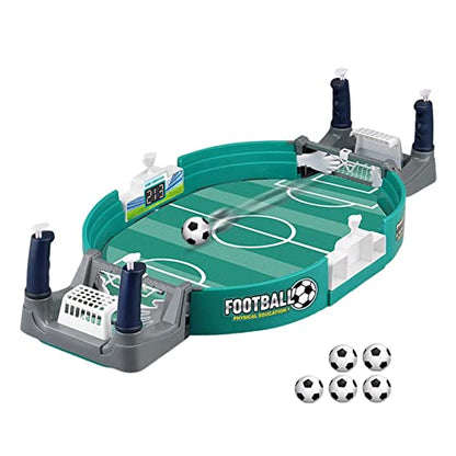 Mini Tabletop Football Pinball Games Table Board Hand Eye Coordination Soccer Football Games for Rooms Family Night Parties Adults, Upgraded Large