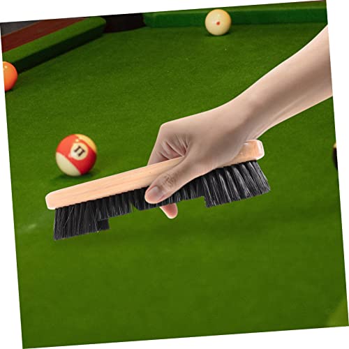 Billiards Pool Table and Rail Cleaning Set 2 Pcs Billiard Brush Kit Pool Table Cleaning Brush Supplies