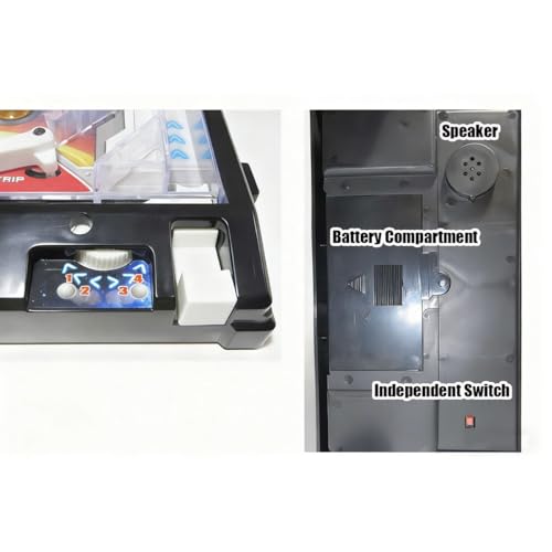 Pinball Machine Game for Kids and Adults, Electronic Arcade Pinball Toy with Lights and Sounds, A Fun Tabletop Puzzle Game for Family