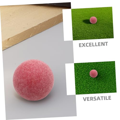 Foosball Table Replacement Balls Mini Soccer Games Balls Frosted Foosball Table Balls for Tabletop - color: Red