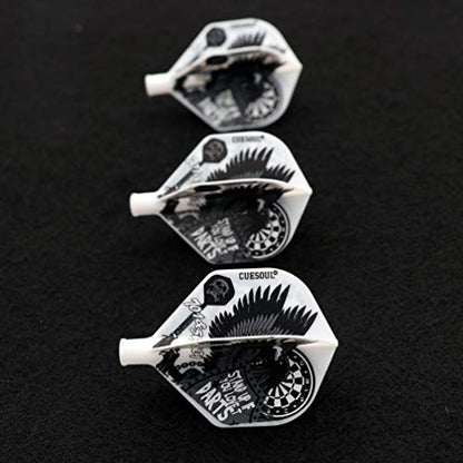 CUESOUL TERO AK4 Dart Flight Standard Shape/Shield Shape/Diamond Shape - color: Standard Shape-White Eagle