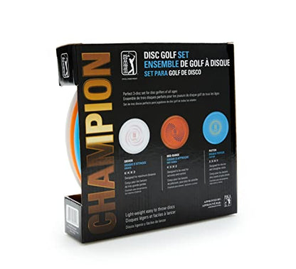 PGA TOUR Golf Champion 3 Disc Starter Set