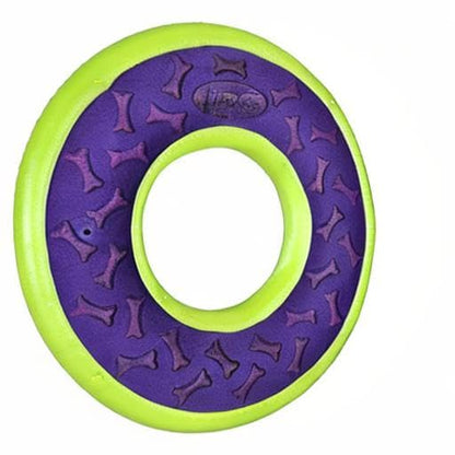 Hero Outer Armor, Fetch Ring Dog Toy, Floats & Squeaks, Purple - style: Ring - Purple