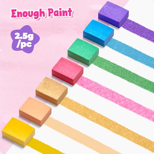 JoyCat Paint with Water Coloring Books, Art & Craft Activity, Princess No Mess Art for Kids Ages 4-8, Craft Kits & Supplies, DIY Creative Activity, Gifts for Girls & Boys - style: Princess & Magical Pony 1