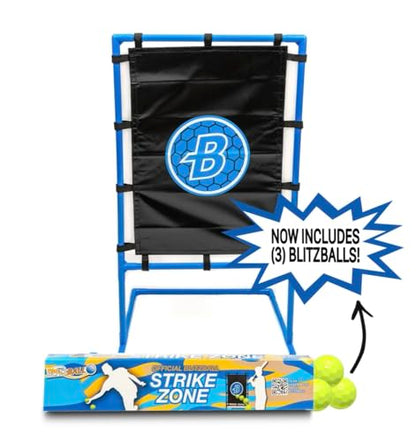 BLITZBALL Strike Zone Target - Includes (3) Official Brand Balls