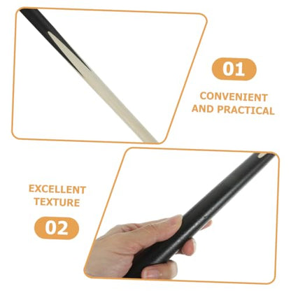 KOMBIUDA 2Pcs Short Pool Cue for Lightweight Portable Billiard Training Stick Cue for Boys for Junior Billiards Practice Game Improvement