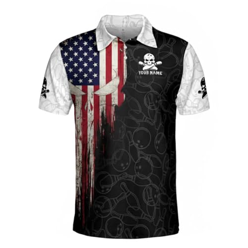 Personalized Custom Jersey for Men, Uniform Shirt for Bowling Team Gift - color: D28