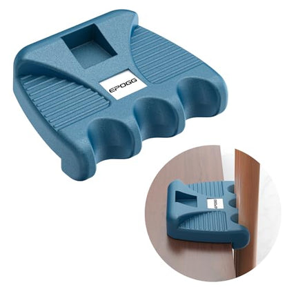 Pool Cue Holder for Table, Cue Stick Holder Pool Cue Holder Portable Weighted Billiard Cue Rack with Chalk Holder Blue (3 Holes) - style: 3 Holes-Blue