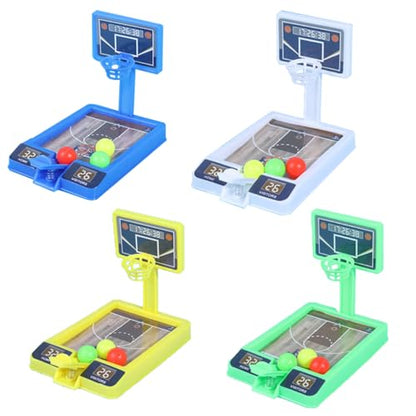 4 Pack Tabletop Basketball Game Toys, Basketball Party Favors Desk Games for Office for Adult to Reduce Stress, Gifts Idea Classroom Prizes for Kids Boys Girls