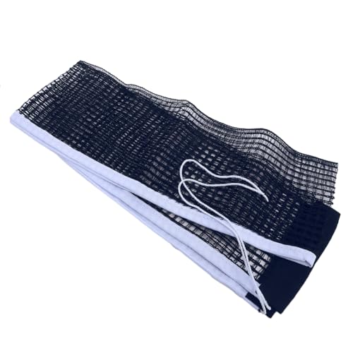Training Tension Ping Pong Net Portable Table Tennis Table Net Replacement for Any Table(Dark Blue) - color: Dark Blue