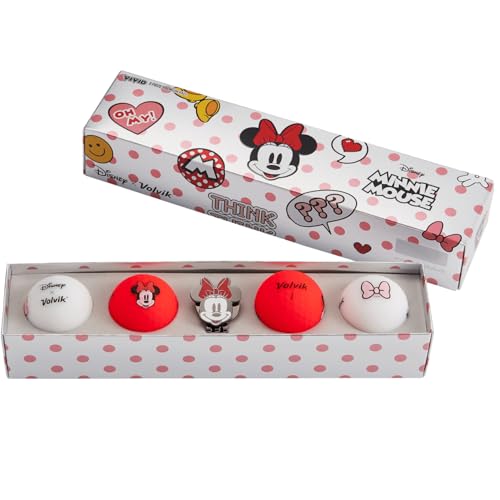 Volvik Vivid Disney Golf Ball Gift Sets (4 Pack) - style: Minnie Mouse