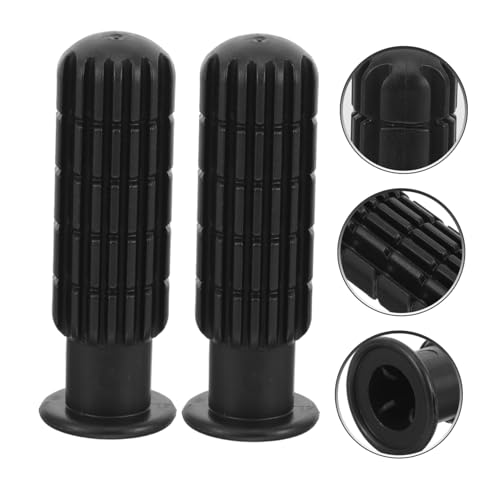 Mikinona Anti-Skid Foosball Handles PVC Table Soccer Grips Replacement for Football Machine Rods Non-Slip Comfortable Foosball Table Accessories for Stable Game Control