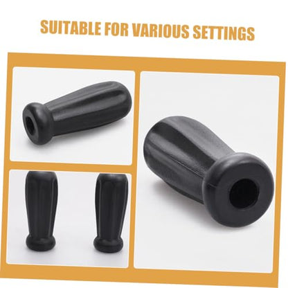 2Pcs Plastic Foosball Table Handles Comfortable Grip Replacement for Table Soccer Rods Easy to Install Enhanced Control for Better Gameplay