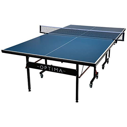 Franklin Sports Table Tennis Tables - Optima Table Tennis Tables - Indoor + Outdoor Tables - Official Size Conversion Tops - Mid-Size Tables for Kids - style: Indoor Table