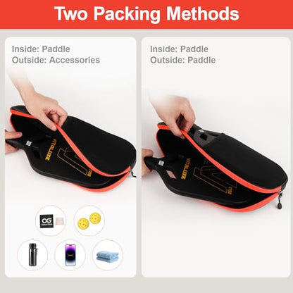 Pickleball Bag, Pickleball Paddle Cover/Case, Universal Size, Accessory for Gift, Compatible with USAPA Standard Rackets for Men & Women