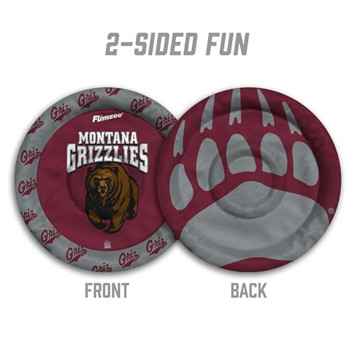 YouTheFan NCAA Montana Grizzlies Flimzee Bean-Bag Flying Disc - style: Montana Grizzlies
