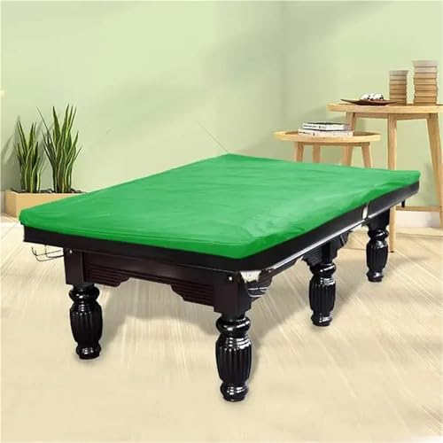 Dust Proof Billiard Protective Cover Table Cloth for 9 Foot Pool(Red) - color: Red