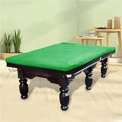 Dust Proof Billiard Protective Cover Table Cloth for 9 Foot Pool(Red) - color: Red