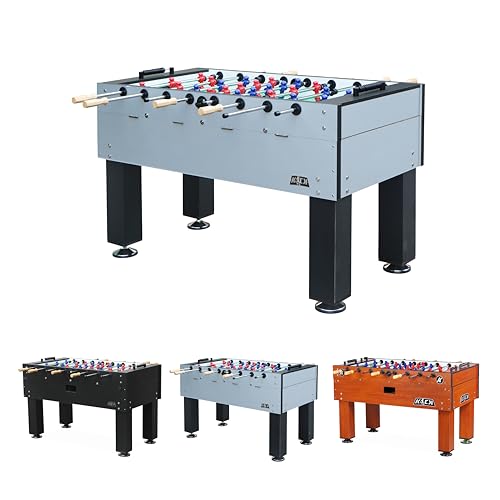 KICK Titan 55" Tournament Foosball Table – Professional Competition Game Table - color: Gray