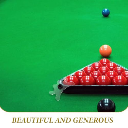 Billiards Rack Portable Cue Stick Claw Rack Table Pool Cue Holder Freestanding Pool Stick Holder Chalk Billiard Chalk Transparent Acrylic
